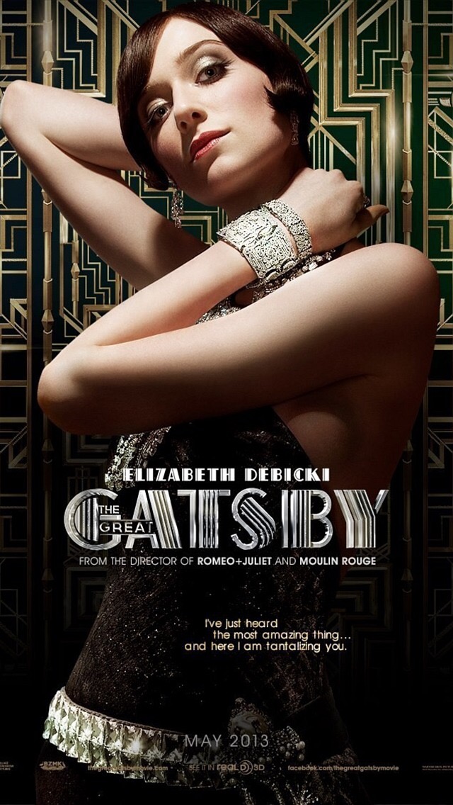 the great gatsby《了不起的盖茨比》电影海报