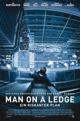 Man on a Ledge - 《窗台上的男人》电影海报