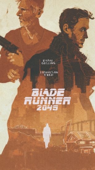 Blade Runner 2049 - 《银翼杀手2049》电影海报 绘画：Darya Shnykina（俄罗斯）