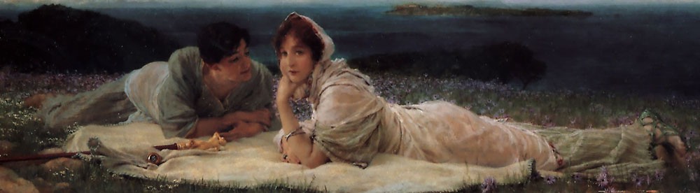 .英国《A World of Their Own》阿尔玛·塔德玛 Lawrence Alma-Tadema